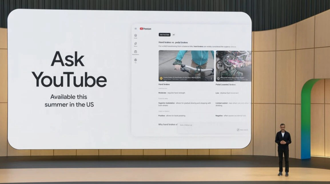 谷歌 CEO 桑达尔 · 皮查伊（Sundar Pichai）宣布上线 Ask 