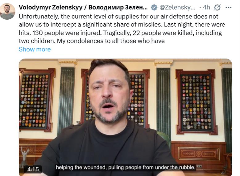泽连斯基最愚蠢的事情就是打击了卢甘斯克的学校，从而让俄军系统性打击基辅有了合适的