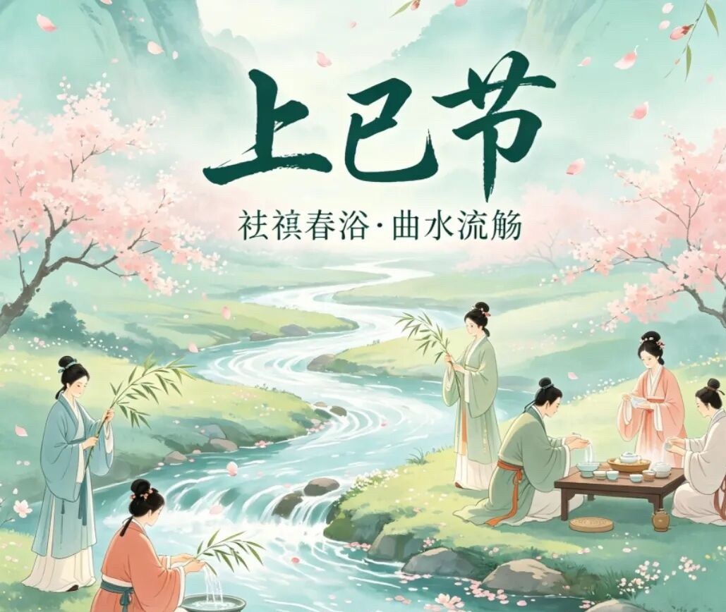 农历三月初三，古称上巳节，是我国最古老的情人节，也叫女儿节。有拜祖、祈福祛灾、踏