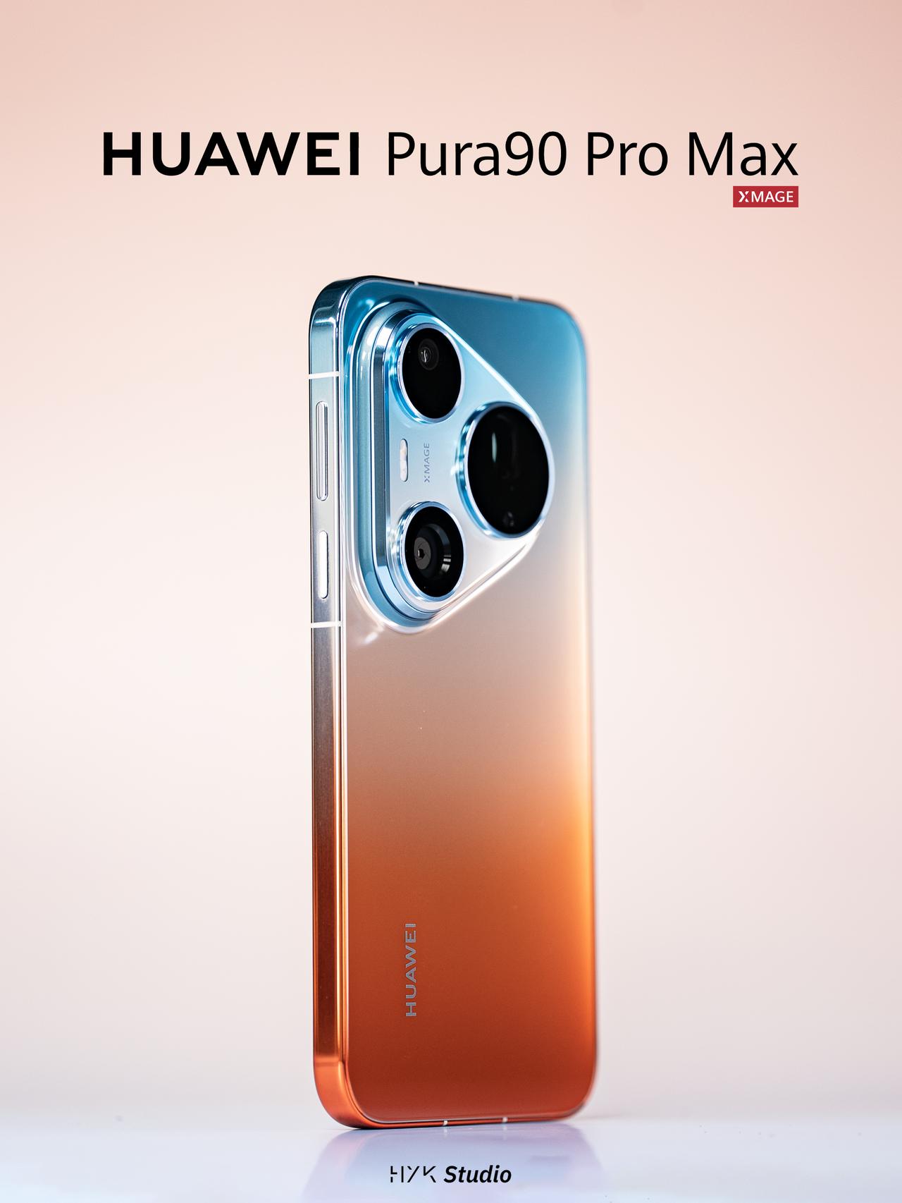 HYK图赏｜华为Pura 90 Pro Max

「橘子海」，背板用的是双色渐变