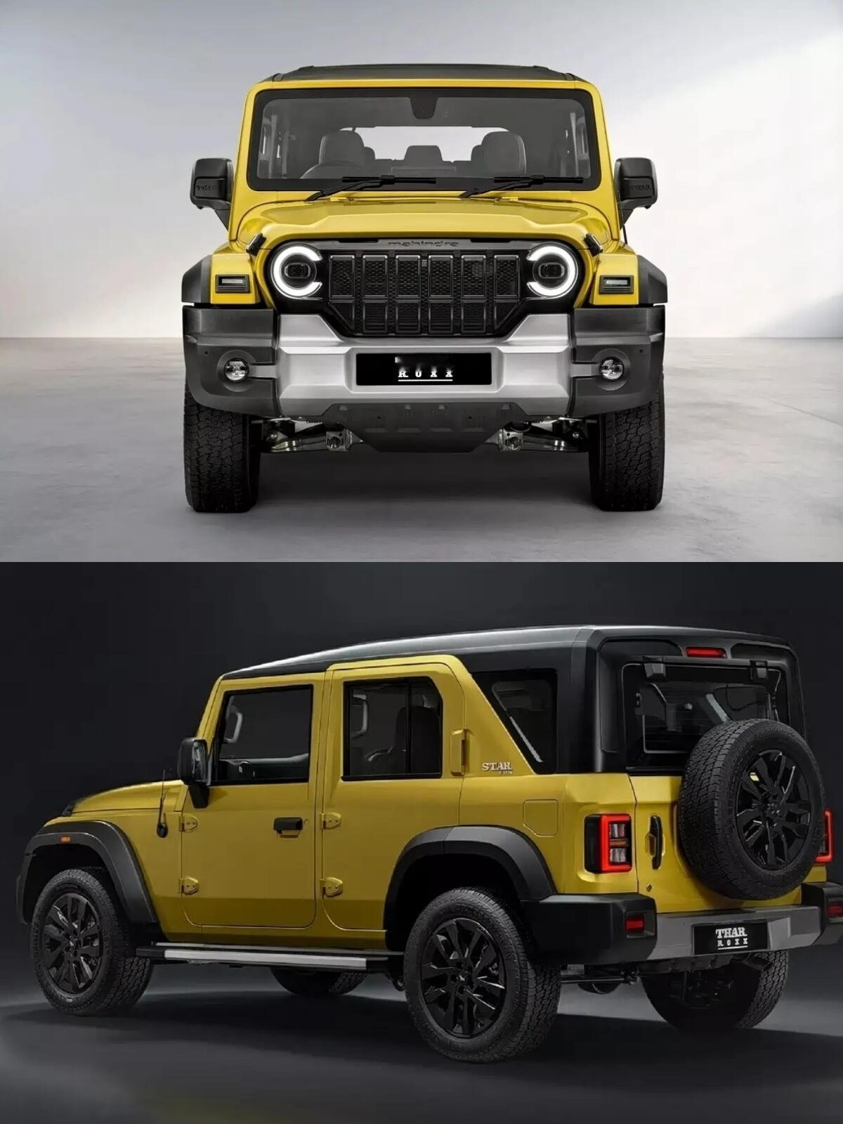 Mahindra Thar Roxx特别版亮相，被大家叫做印度牧马人，价格真的很