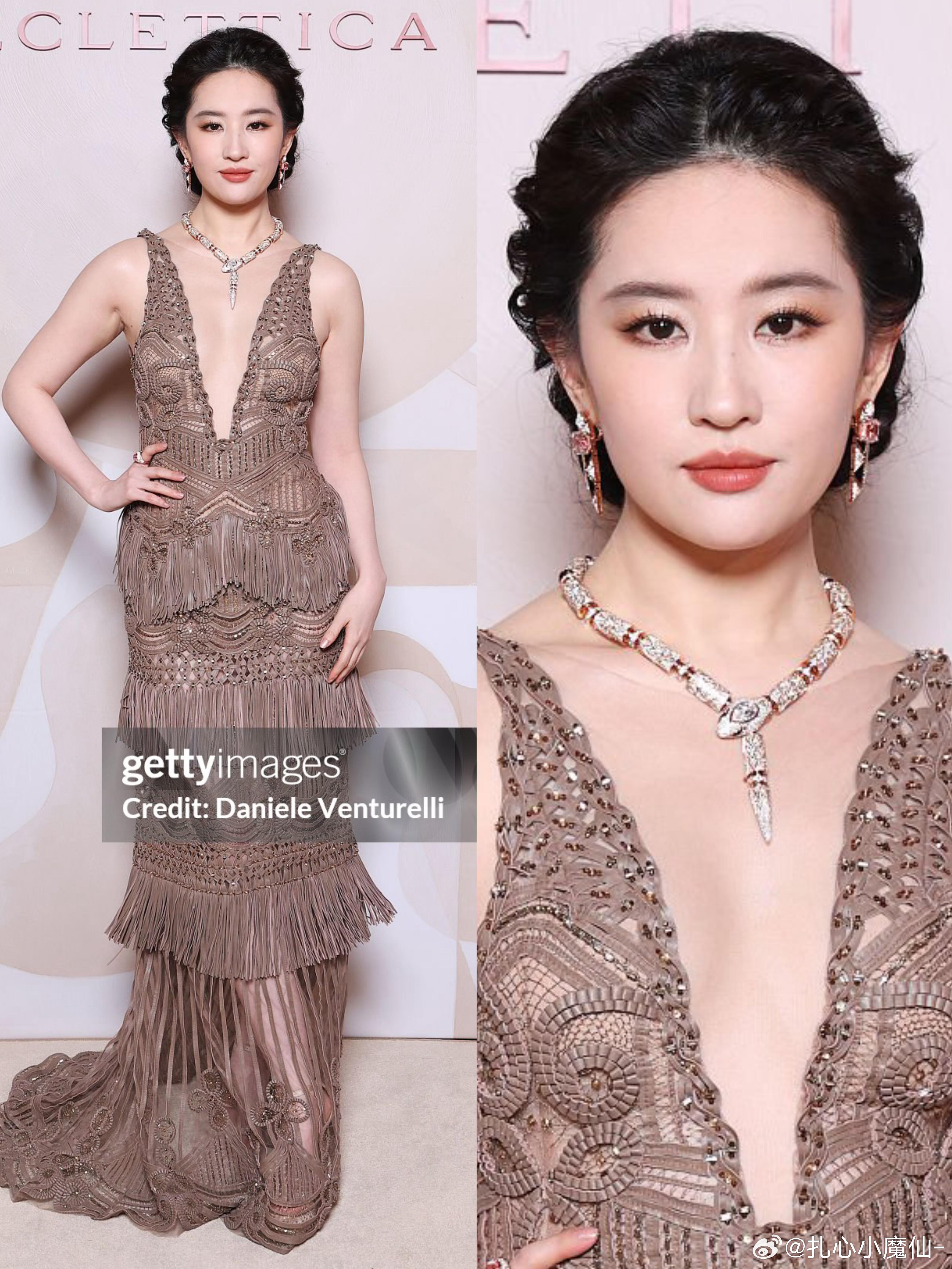 宝格丽高珠发布会怼脸生图刘亦菲 安妮海瑟薇 金智媛 