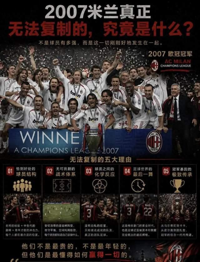 2007年AC米兰，为何至今难以复制？