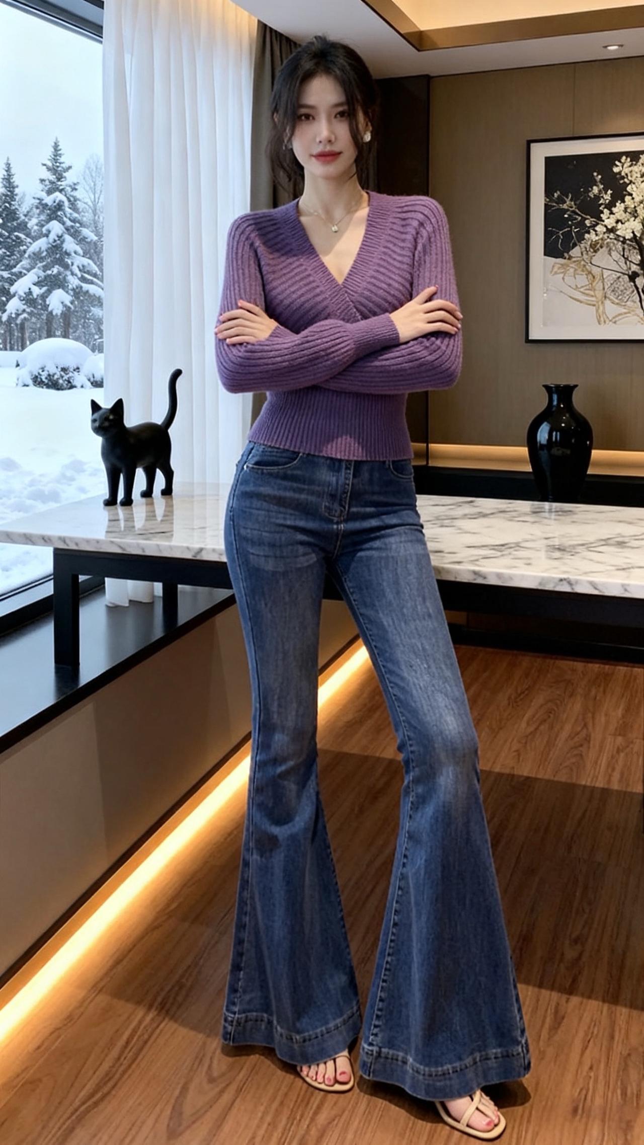 小个子穿搭 穿出高级感 复古穿搭 修饰腿型显腿长 通勤搭配