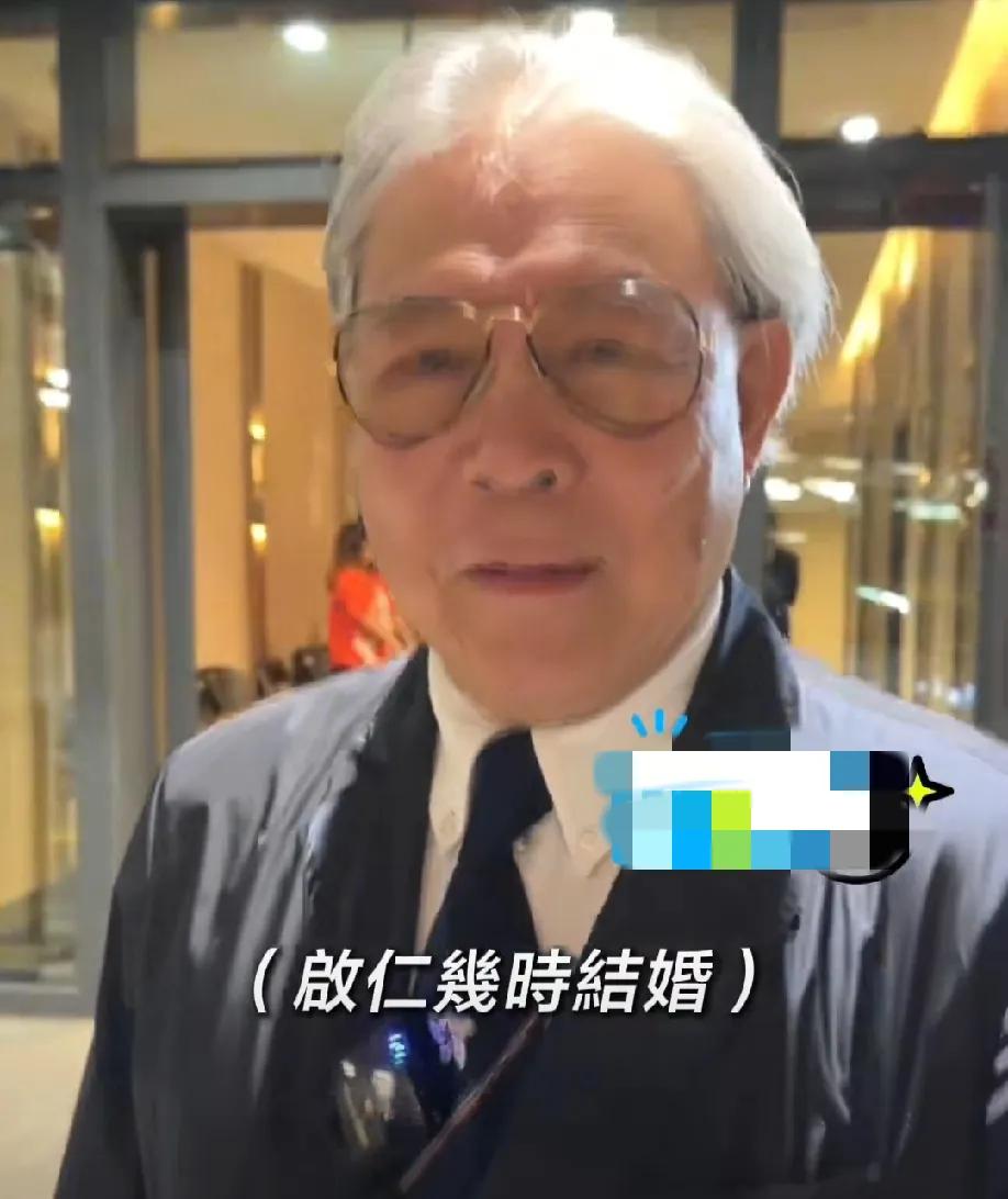 6月21日，霍震霆在参加完活动时被记者采访，网友问他小儿子霍启仁什么时候结婚，霍