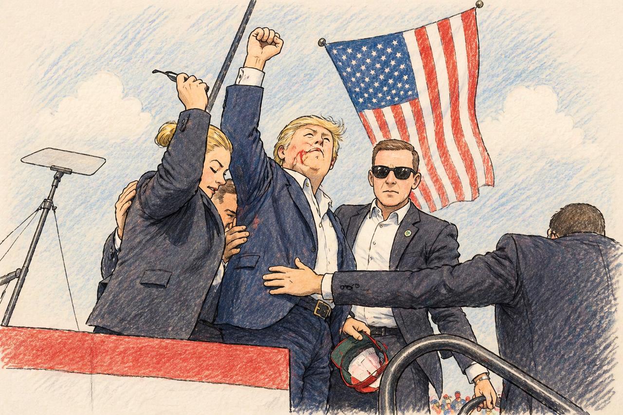 4月22日，特朗普说停火无限期。 4月23日，他下令海军见雷就打。
前后不到24