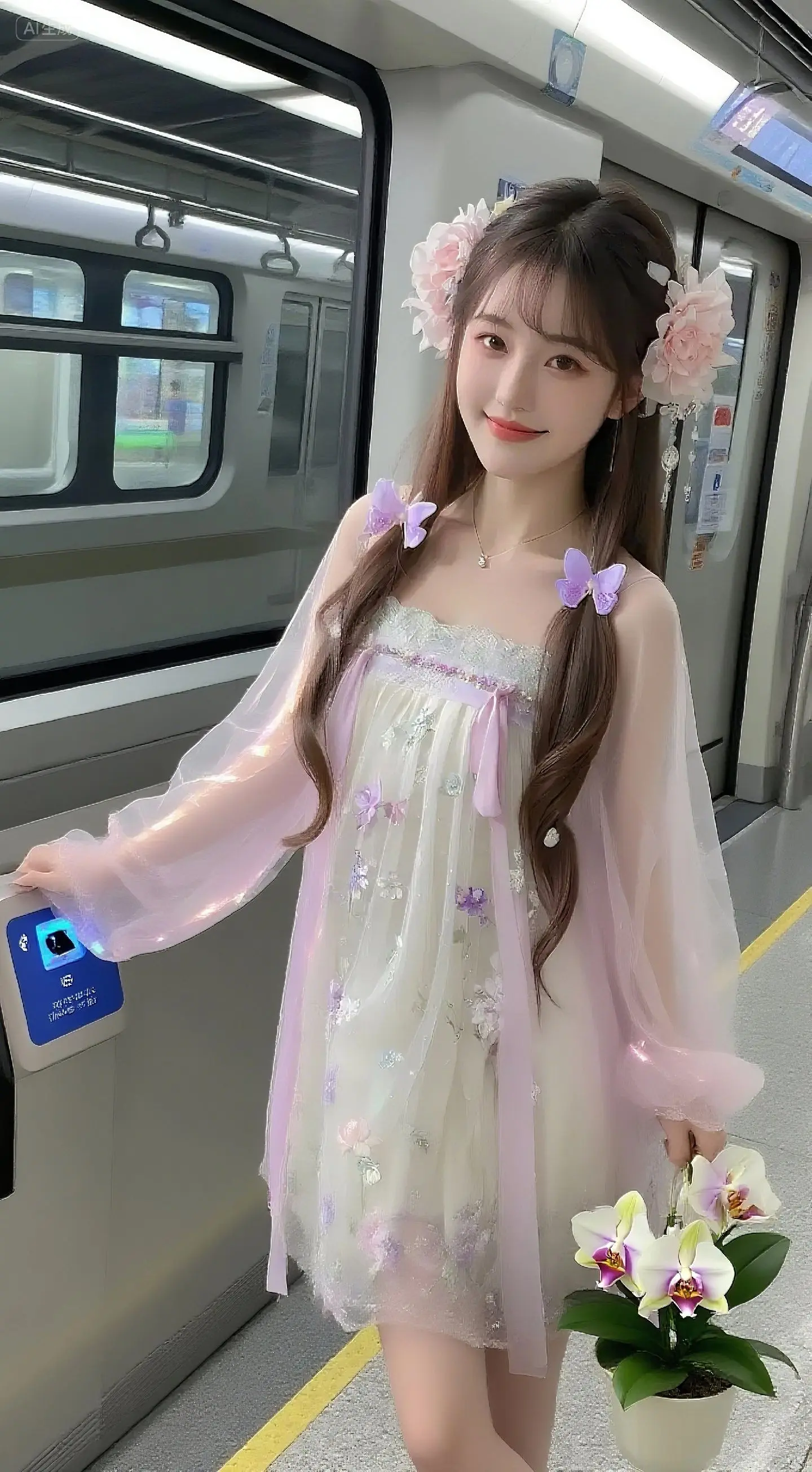 汉服小仙女 甜系女孩 女神 清纯甜美 仙气飘飘