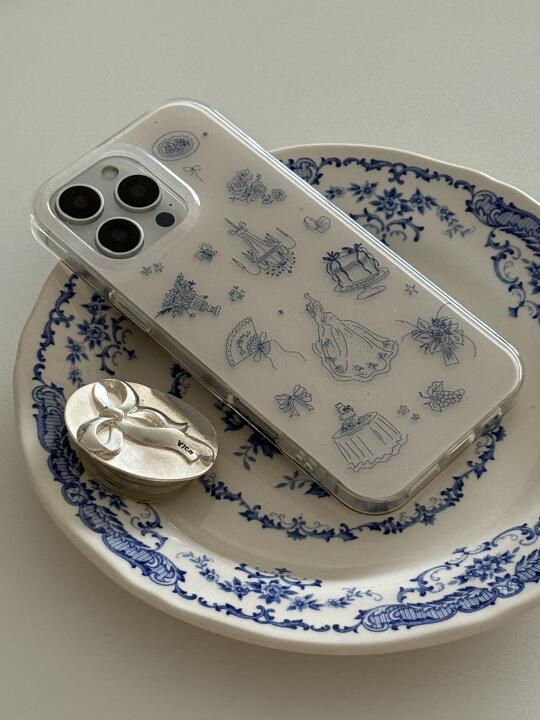 🦋꙳ 🏹 𓂃低调复古的线条插画壳