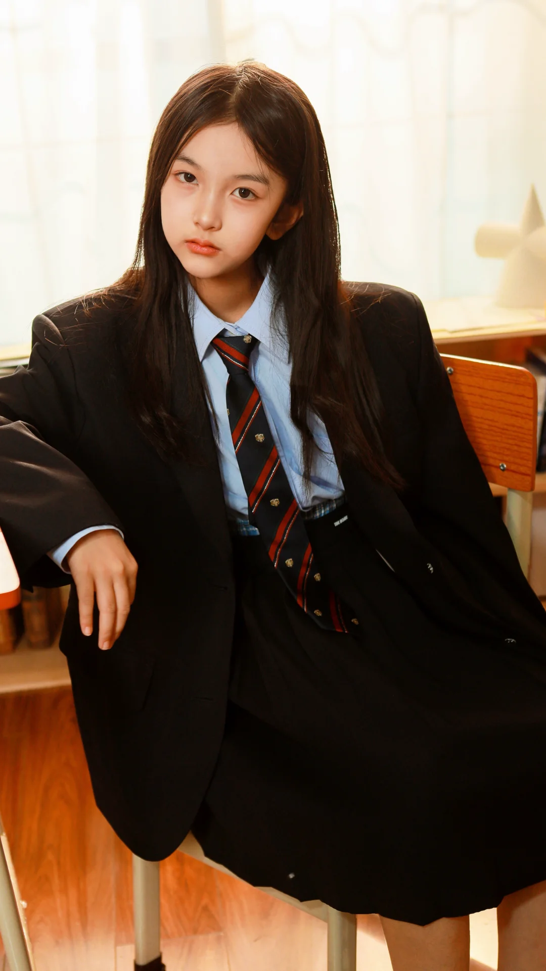 时髦尖子生～复古美高学院风学姐你爱了吗