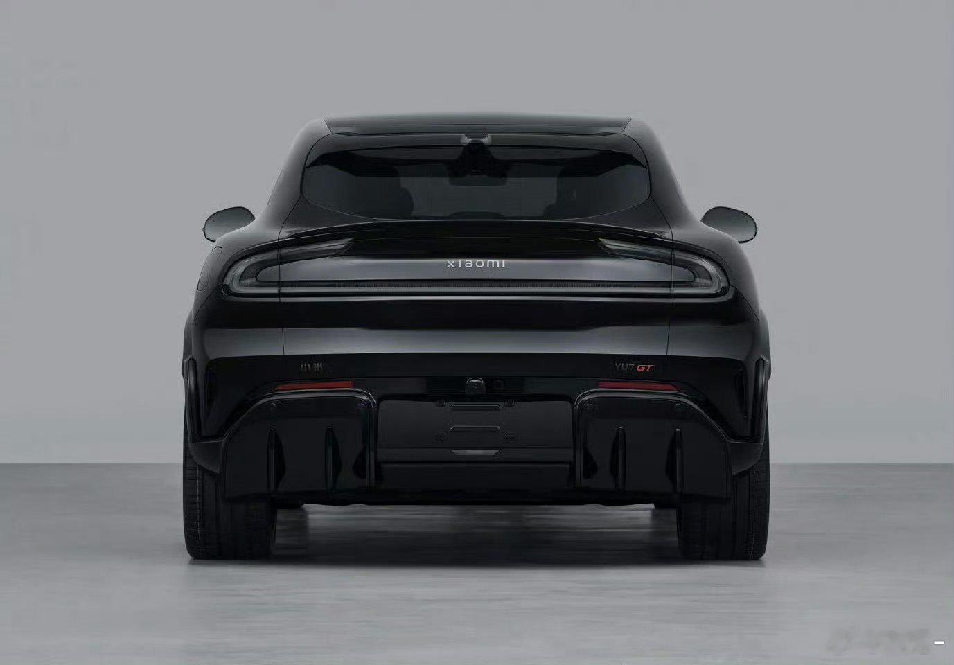 小米YU7GT申报图公布YU7 GT高性能版来了，全车黑化可选装ultra同款黄