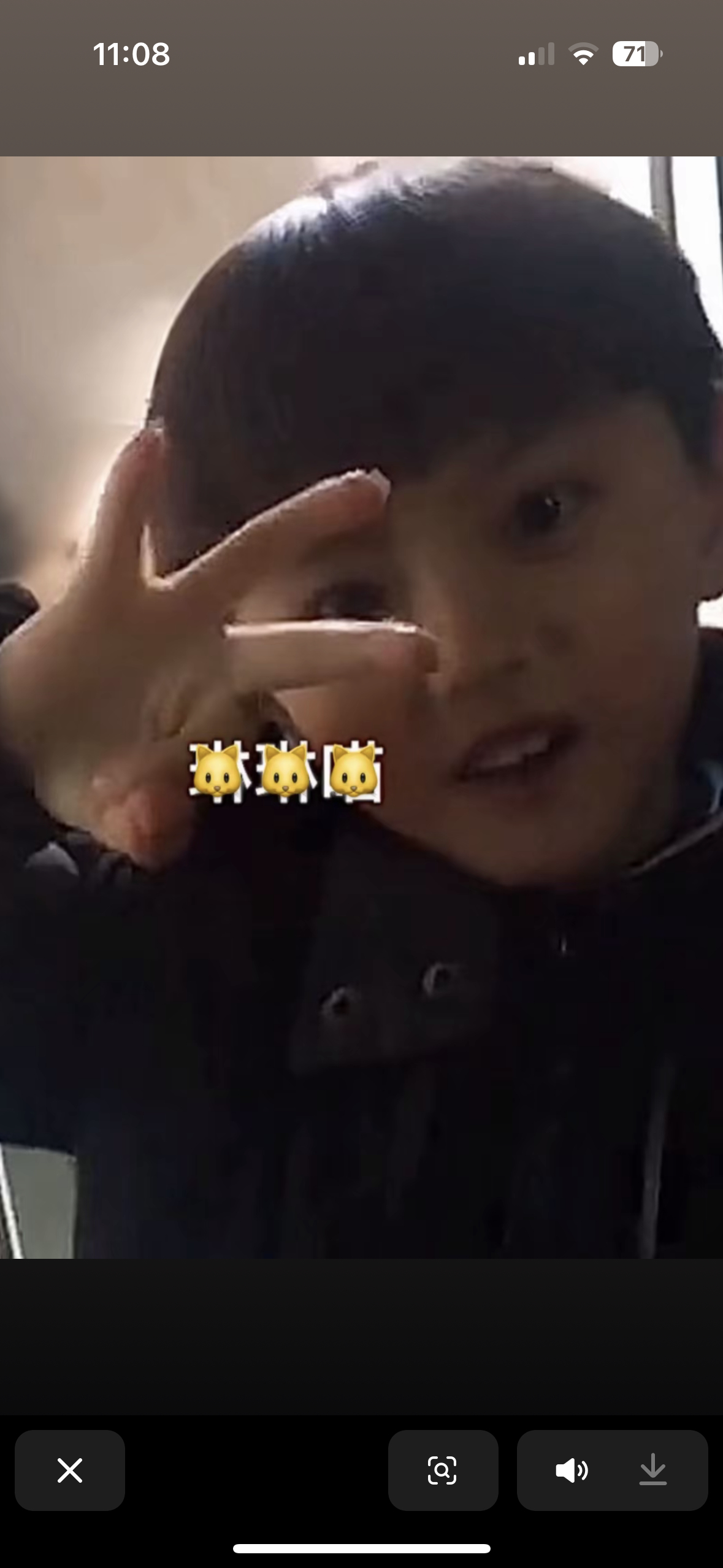 又看到一张没见过的幼年瓜皮头三颗牙小宝！ 