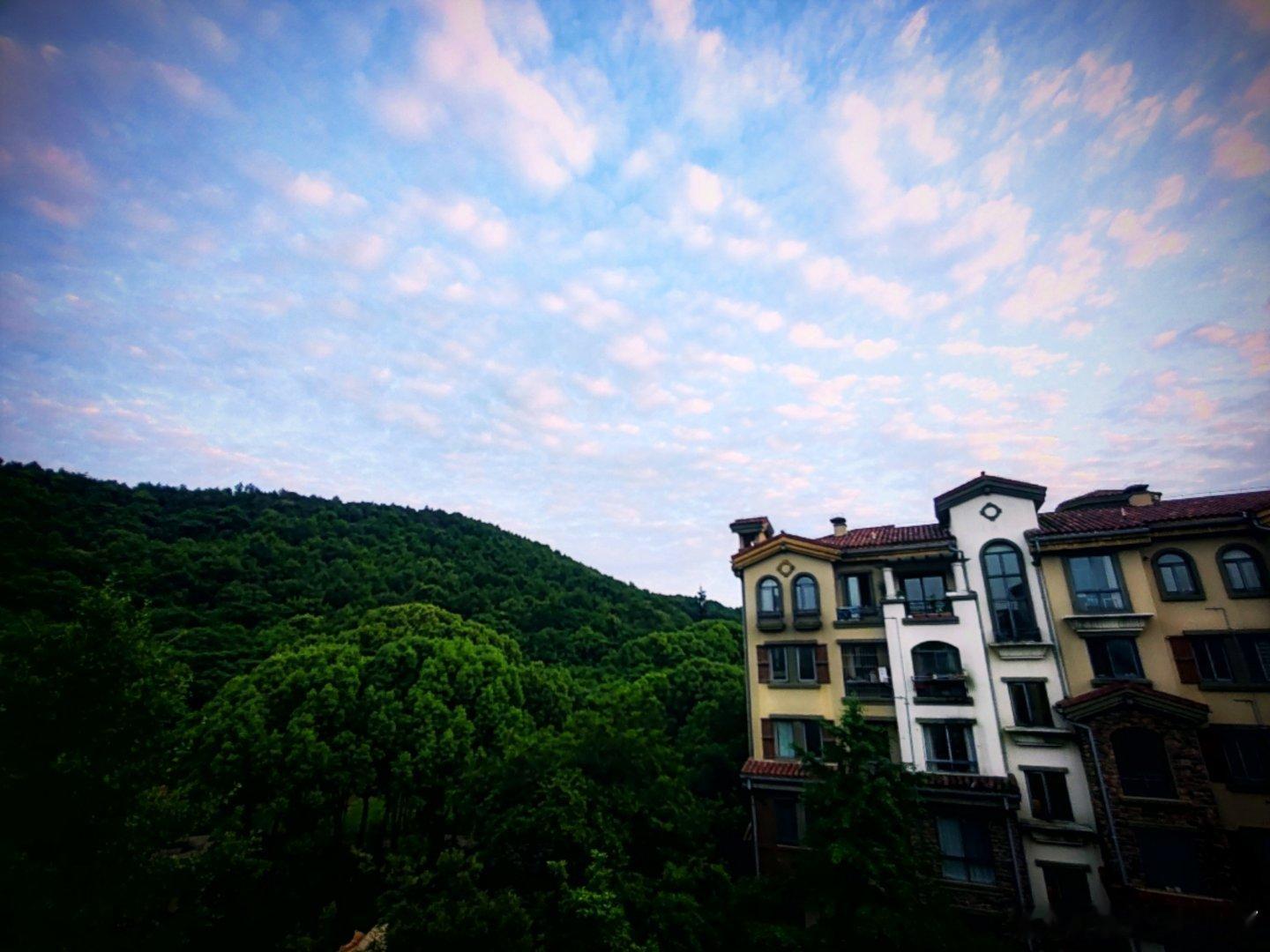 最美的天空 是夕阳西下时……用眼睛寻找美丽江南天天拍山美水美家乡美江南手影好摄天