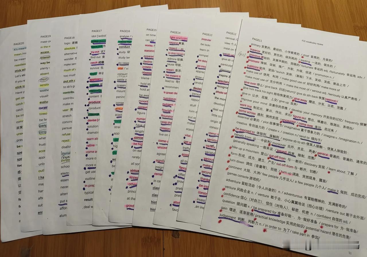 11岁龙凤胎2个月备战CAE 第2天
今天任务比较多，一共有6项任务，完成情况不