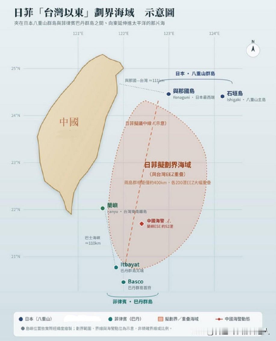 想在我家门口划线？那就看谁先到！日菲联手宣布要在台湾东部海域搞"专属经济区谈判"