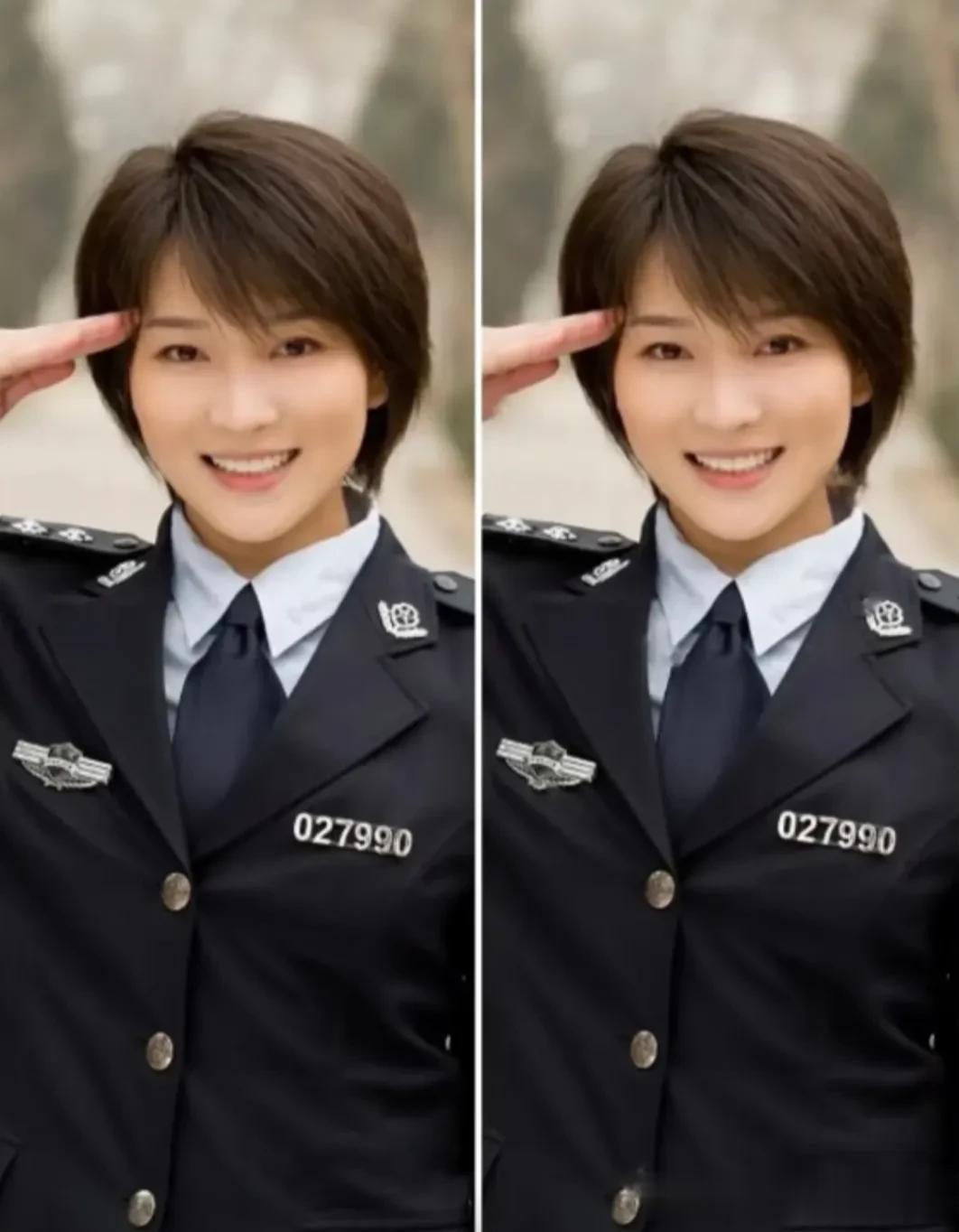 英姿飒爽，笑容甜美
考眼力7处不同找找看[灵光一闪]