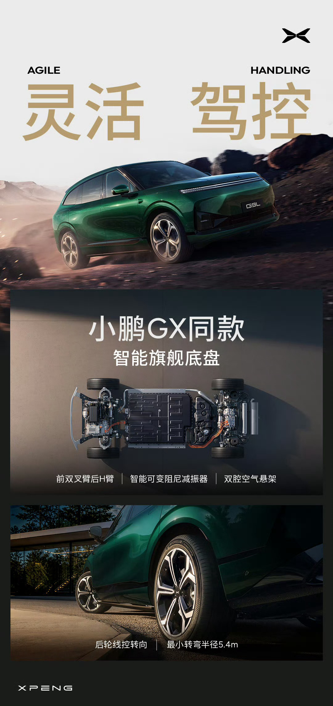 小鹏G9L今晚预售小鹏G9L现在正式开启预售，起步价25.98万，纯电、增程两种