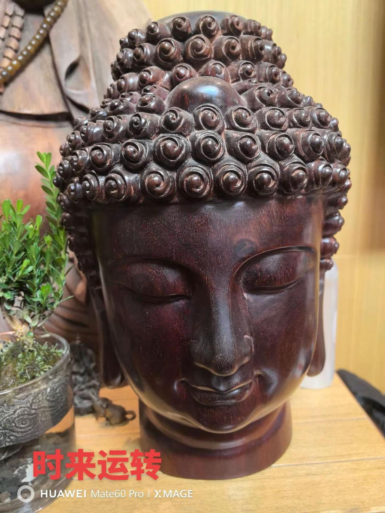 时来运转。文玩造像 佛像收藏爱好者 感受佛像之美 精美木雕佛像