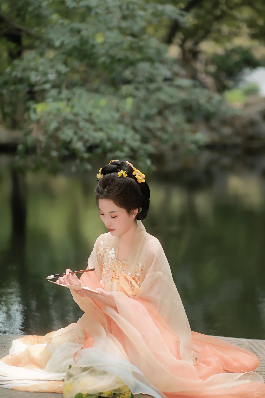 写一封信给桂花