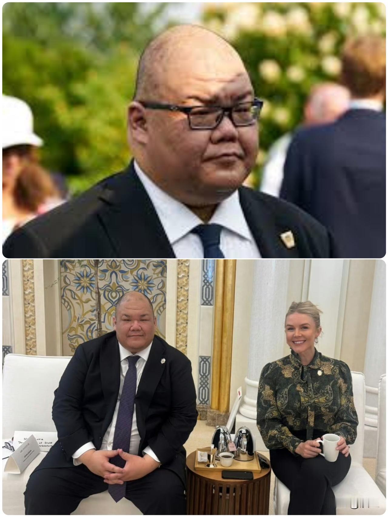 这光头哥才是狠角色！

大家都盯着那个穿皮衣的黄仁勋，其实跟着特朗普回来的那个光