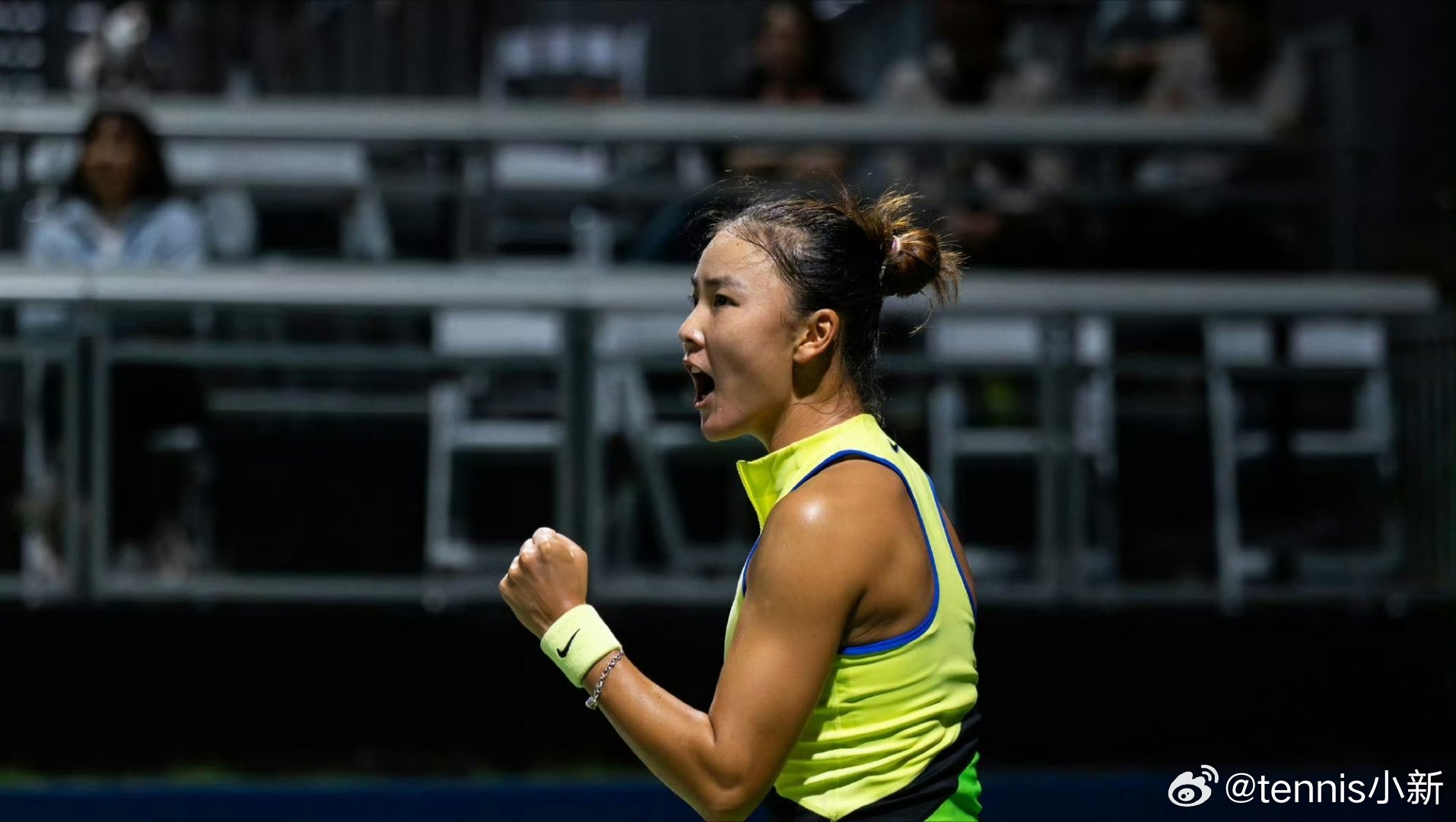 查尔斯顿WTA500资格赛首轮袁悦🇨🇳以4-6/6-4/6-3逆转佩尔松🇸