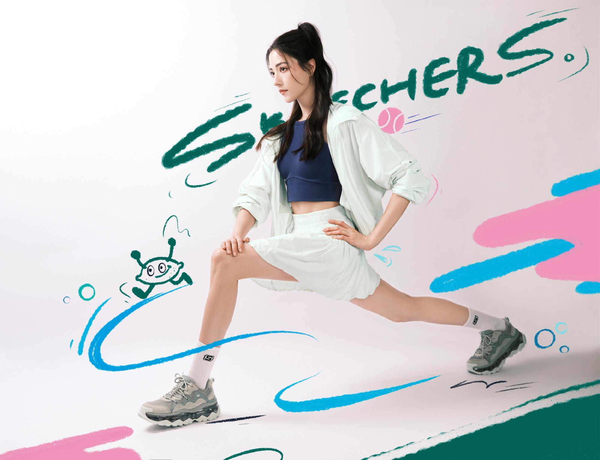 娜然，运动本色，自信洋溢 ​​​