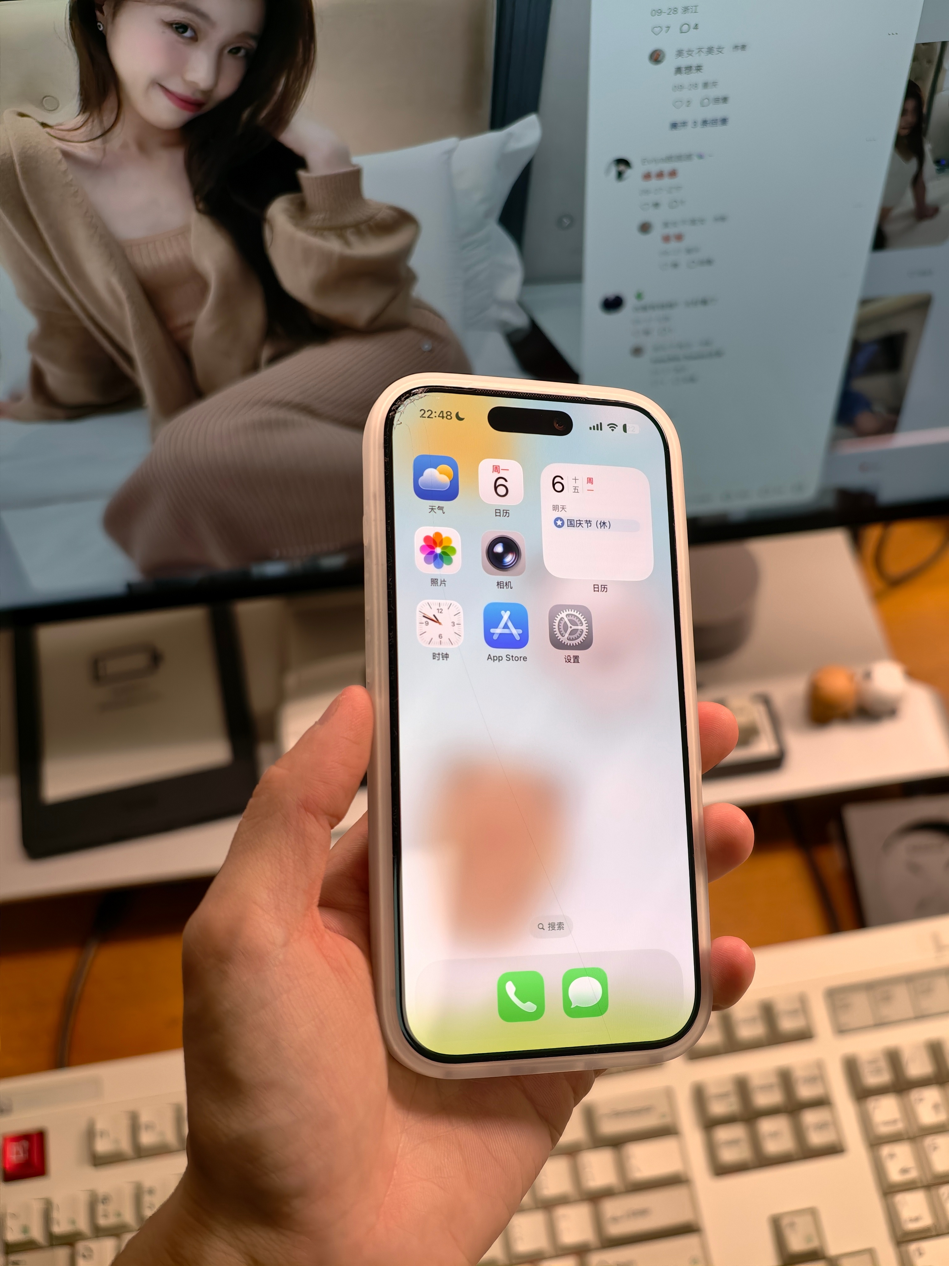 iPhone 17 Pro首摔，昨天到，今天摔……[doge] ​​​