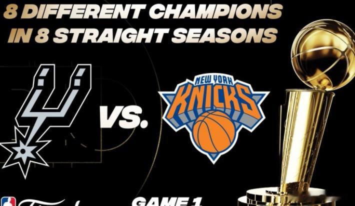NBA季后赛西决，雷霆抢七被马刺淘汰，无缘总决赛。随着总决赛确定为马刺vs尼克斯