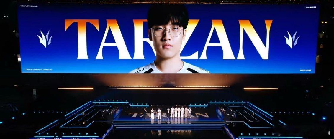 Tarzan历时3015天夺得联赛首冠他在GRF的时候，看直播粉上他的，一手蜘蛛