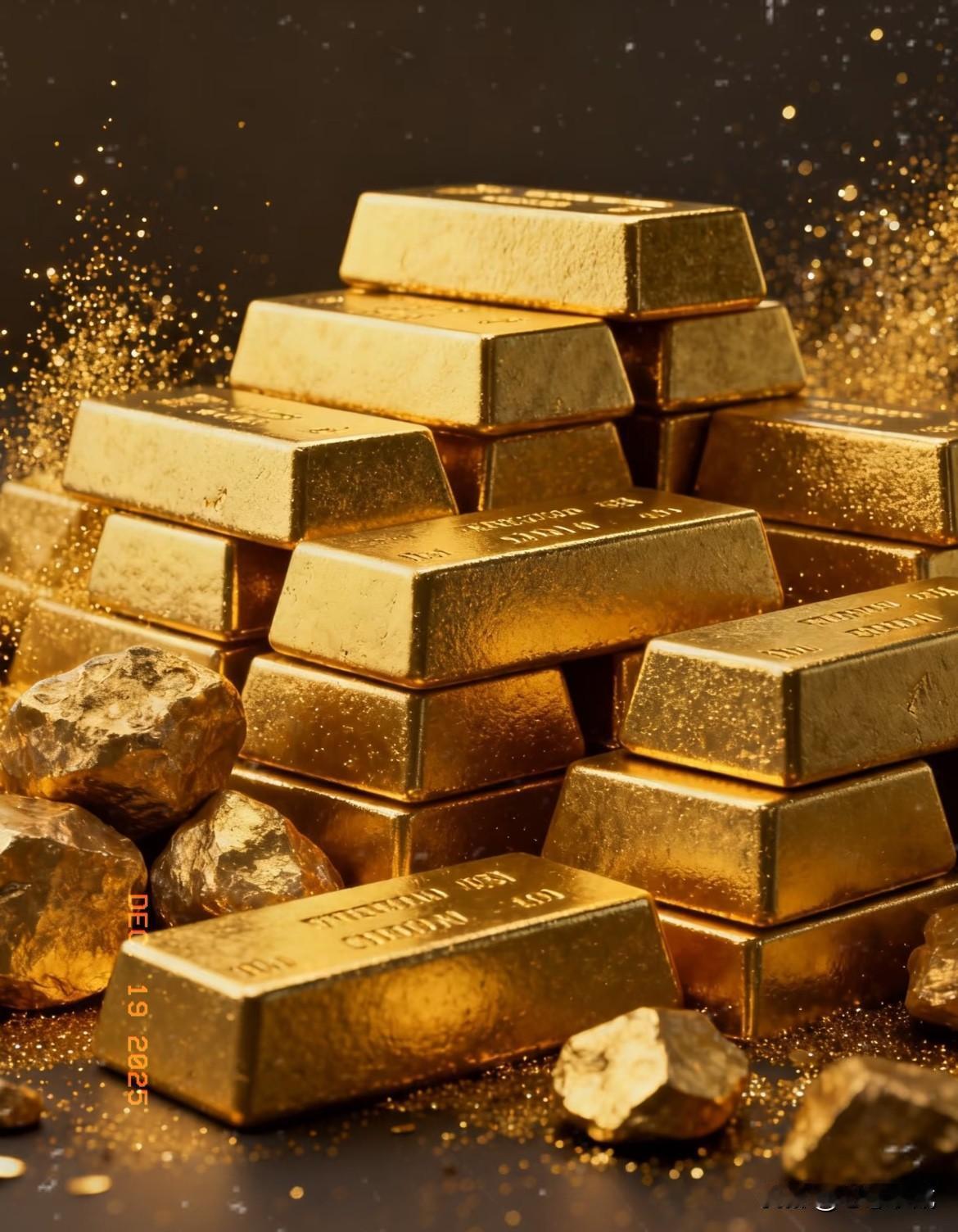 我跟你说个事儿，
你听了可别冲动！
黄金疯涨根本不是缺货源，而是各国都在悄悄布局