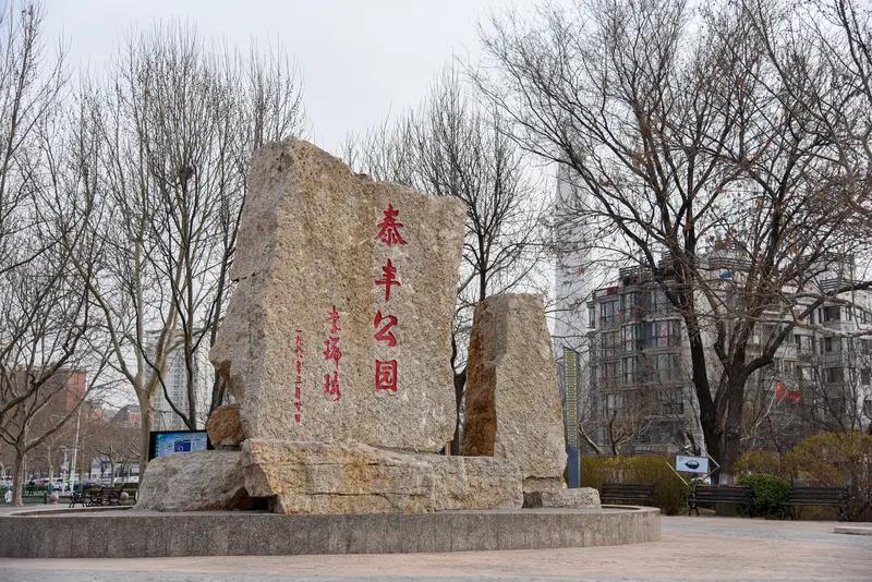 初冬时节，天津滨海新区迎来了难得的好天气，天空晴朗，微风轻拂，虽略有寒意，却难以