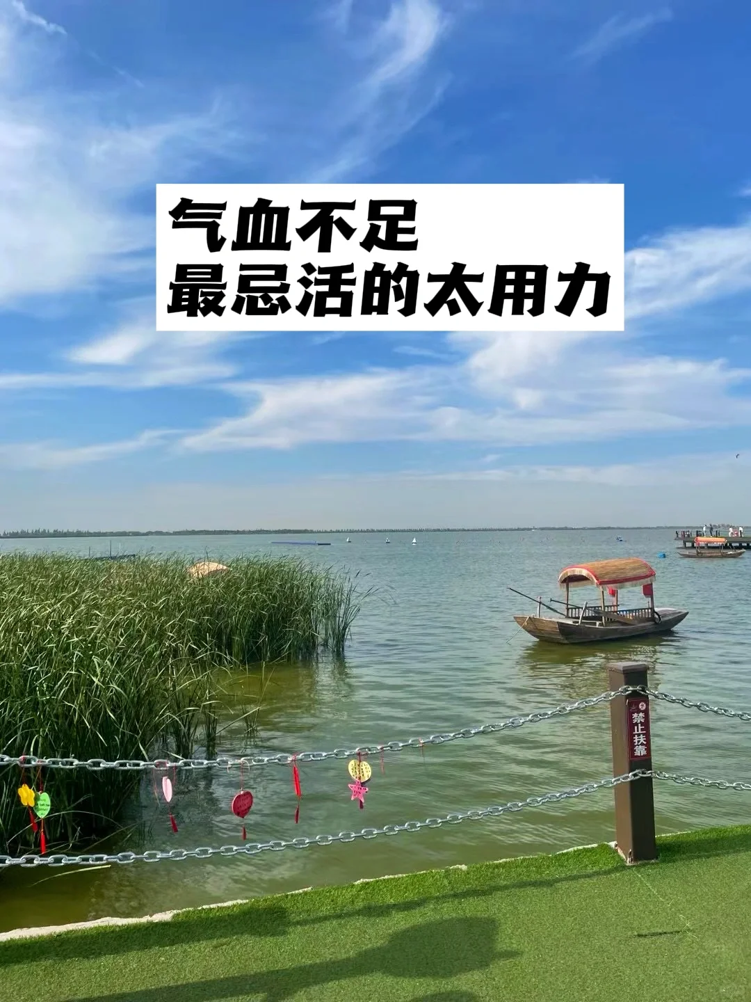气血不足，最忌活的太用力.