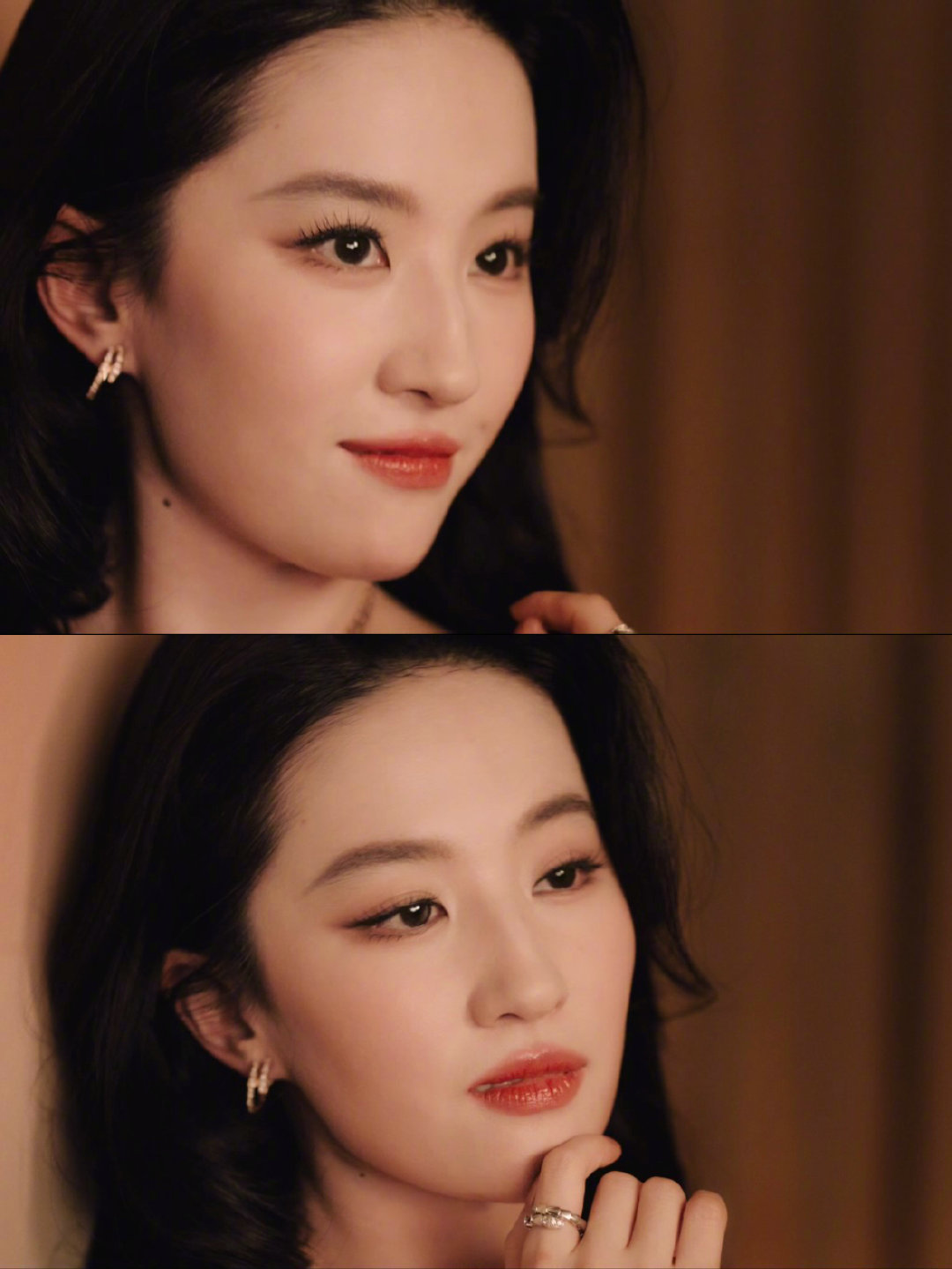 宝格丽刘亦菲 当红裙遇上璀璨珠宝，便是独属于刘亦菲的新春浪漫。层叠的项链与手镯在