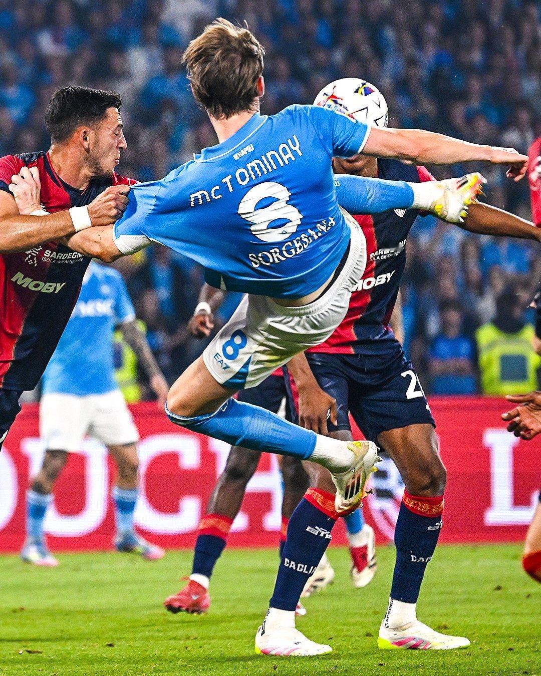 McTominay gives Napoli the lead!科莫vs国际米兰