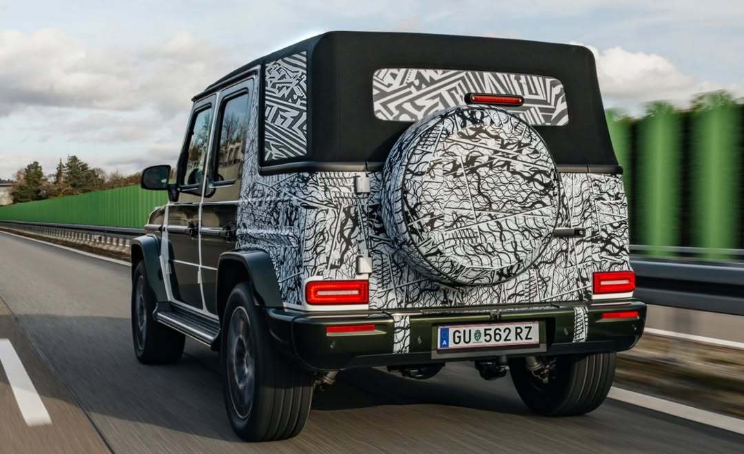 大G敞篷版，继续路试中 