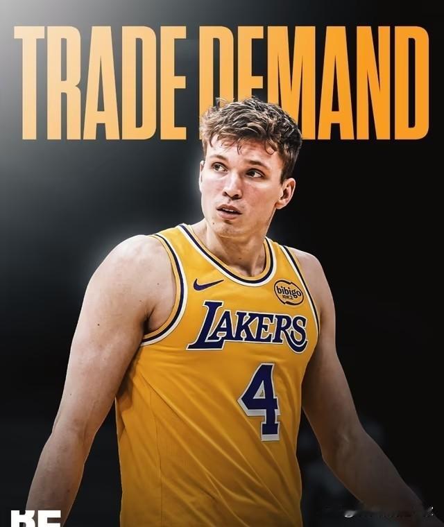 主动申请交易！湖人首轮秀克内克特正式寻求离队
据湖人随队记者Anthony F.