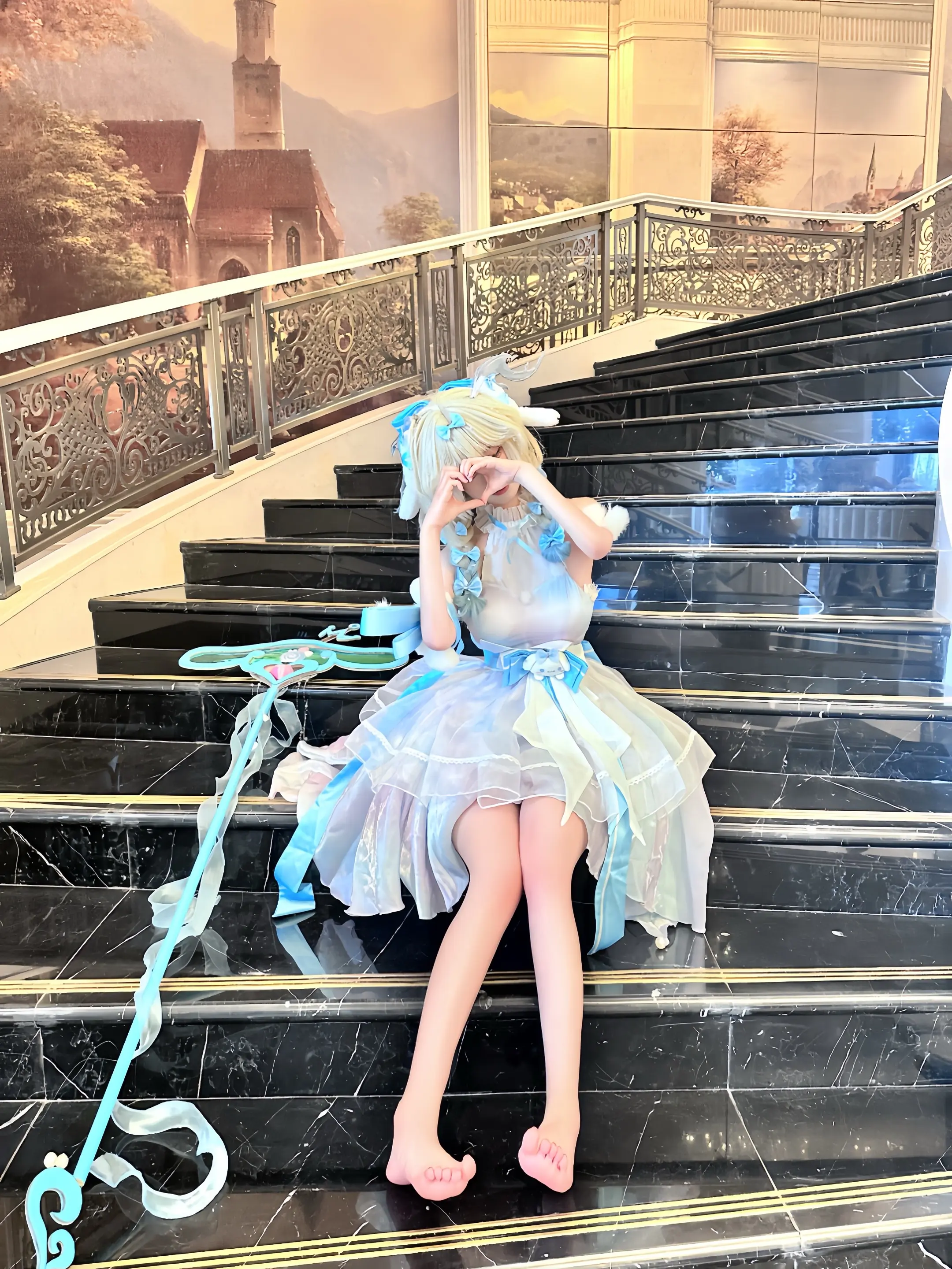 瑶瑶公主 瑶大耳狗之梦 cos 王者荣耀