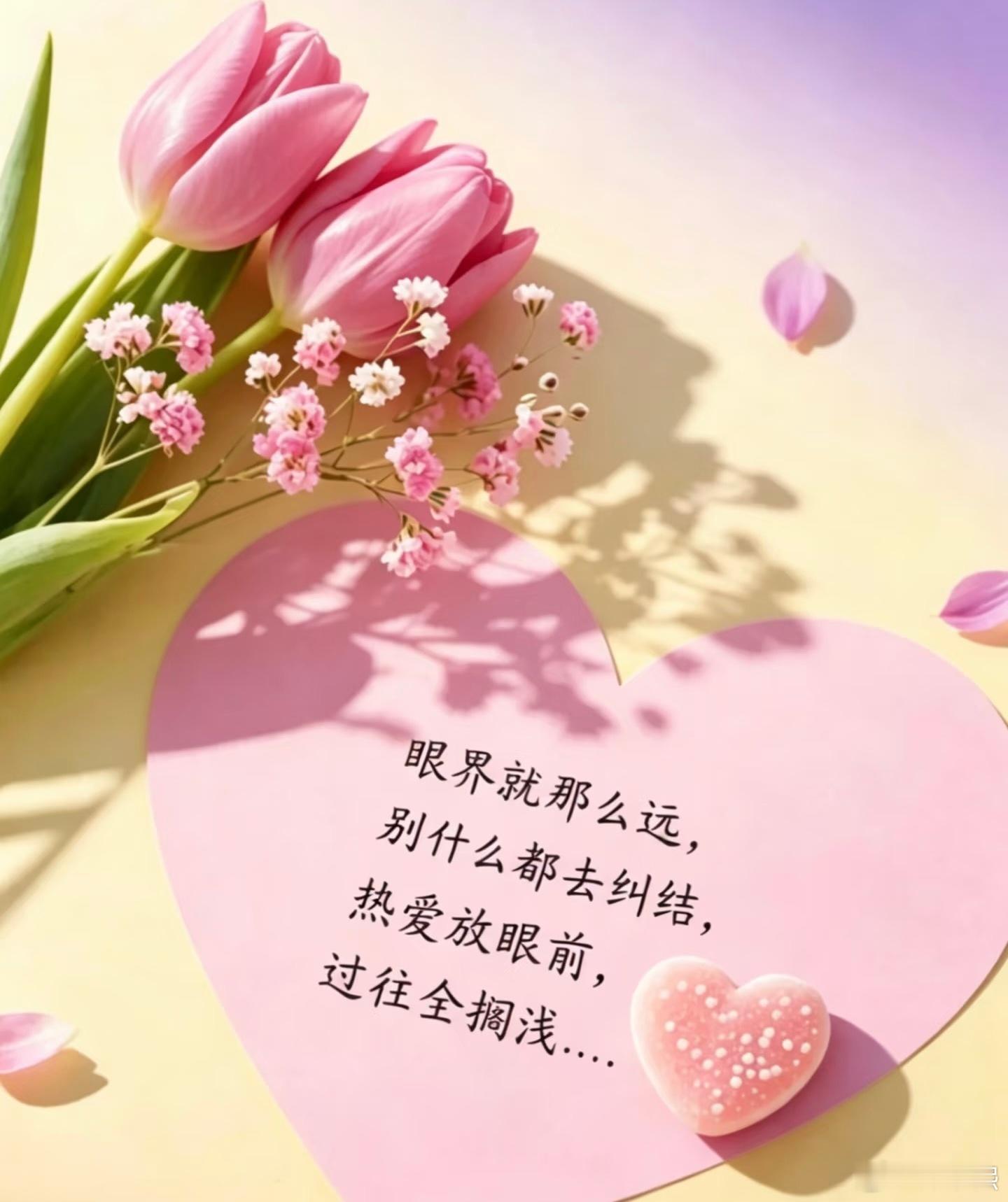 你不必惊艳所有人，但要始终自在坦荡💫 认真自愈的人，终会被世界温柔偏爱。早安呀