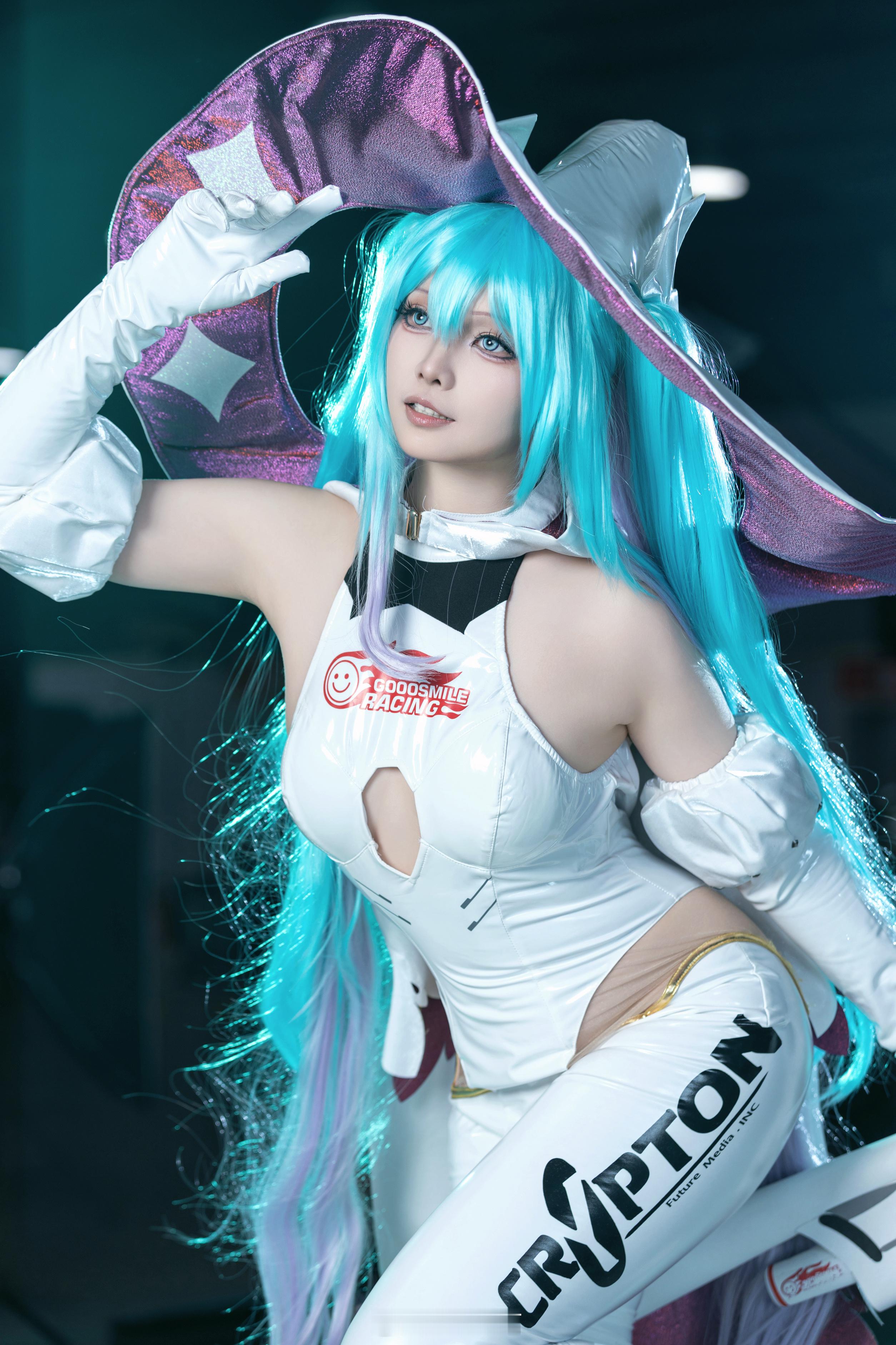 #中国国际动漫节##杭州国漫##漫展返图# 🏎️2024赛车初音💗真的好喜欢