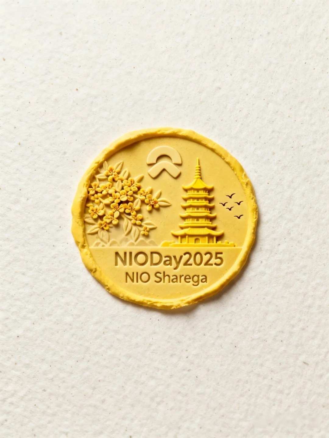 NIO Day 2025 限定印章好漂亮！蔚来 NIO Day 2025 的限定