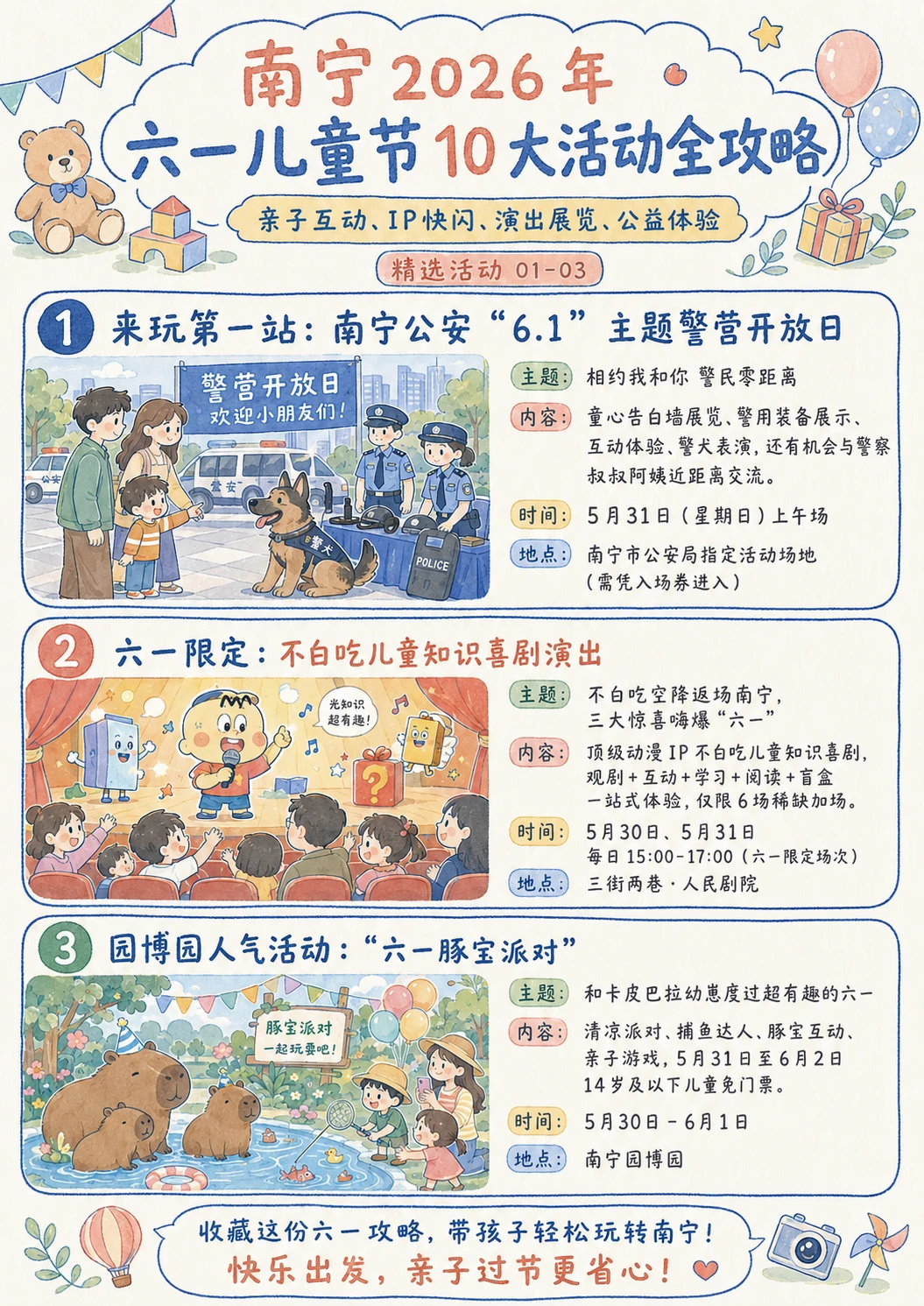 南宁｜2026六一活动全攻略