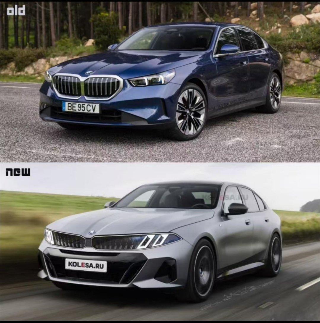 觉得别摸我的前脸变好看了吗？宝马