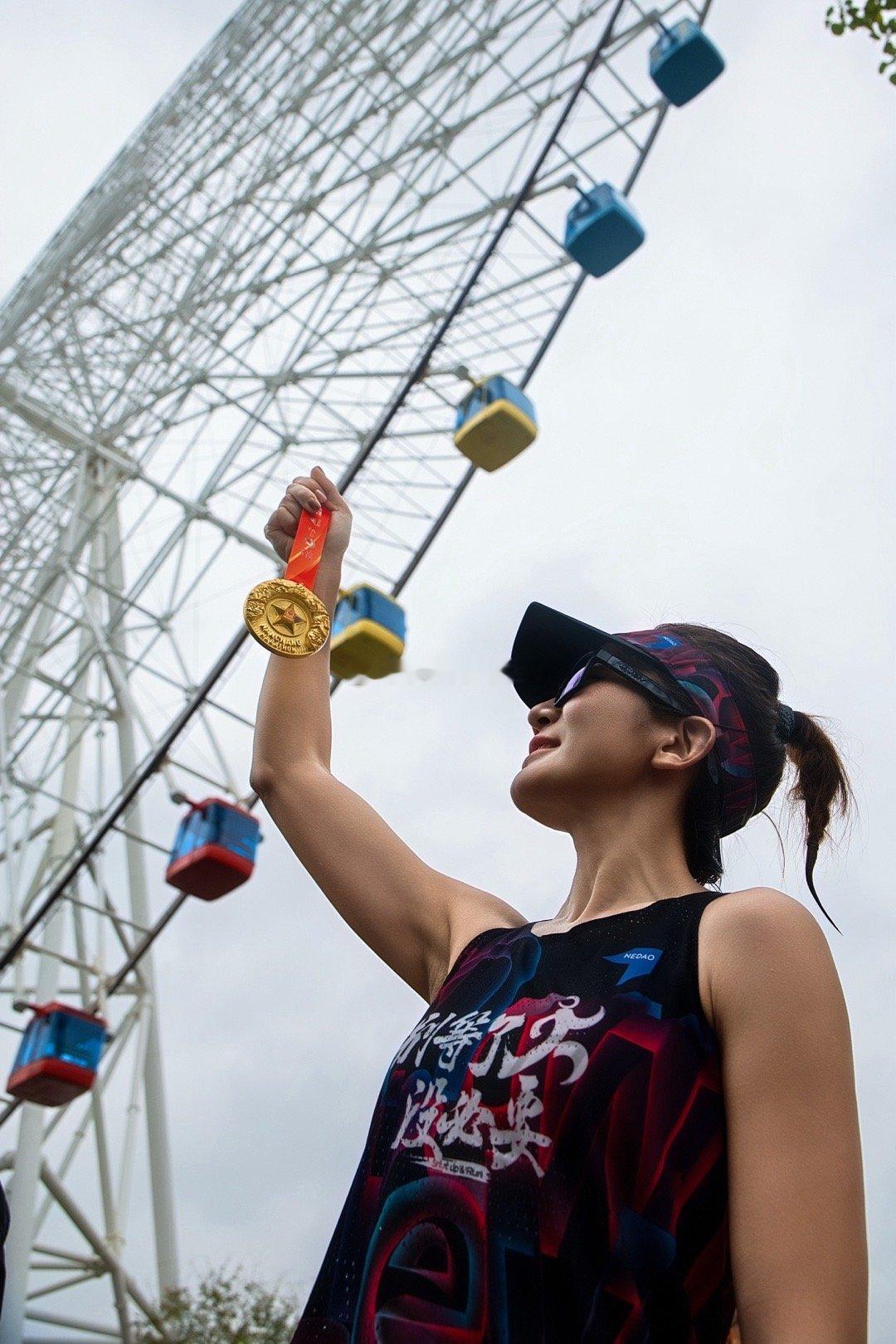 南昌半马148完赛🏅前面10km一直慢跑拍拍视频说好的520-530配速顶不住