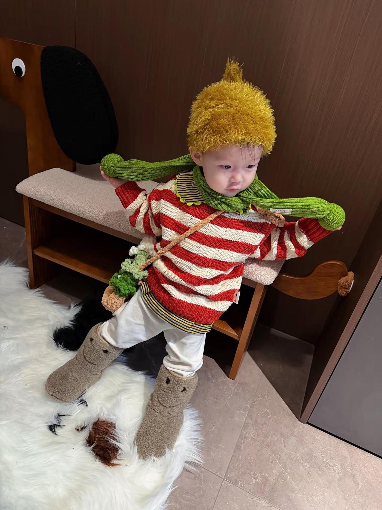 我的拜年搭子好时髦～一周ootd-人类幼崽穿搭合集 宝宝穿搭 萌娃穿搭 男宝穿搭