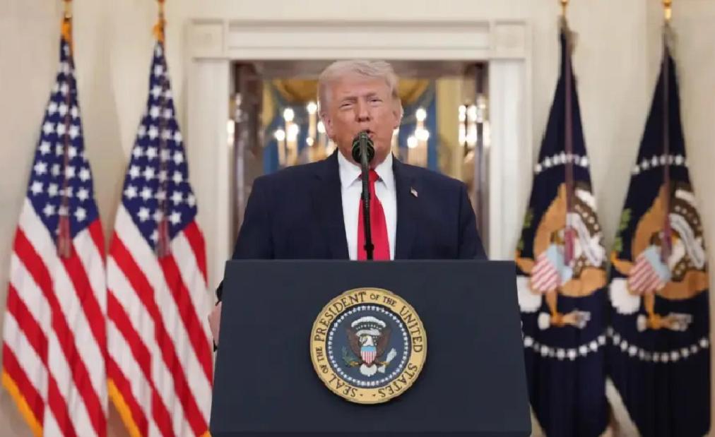 说人话，我对特朗普全国讲话的总结，绝对好理解！
 
我的理解，特朗普几个小时前对