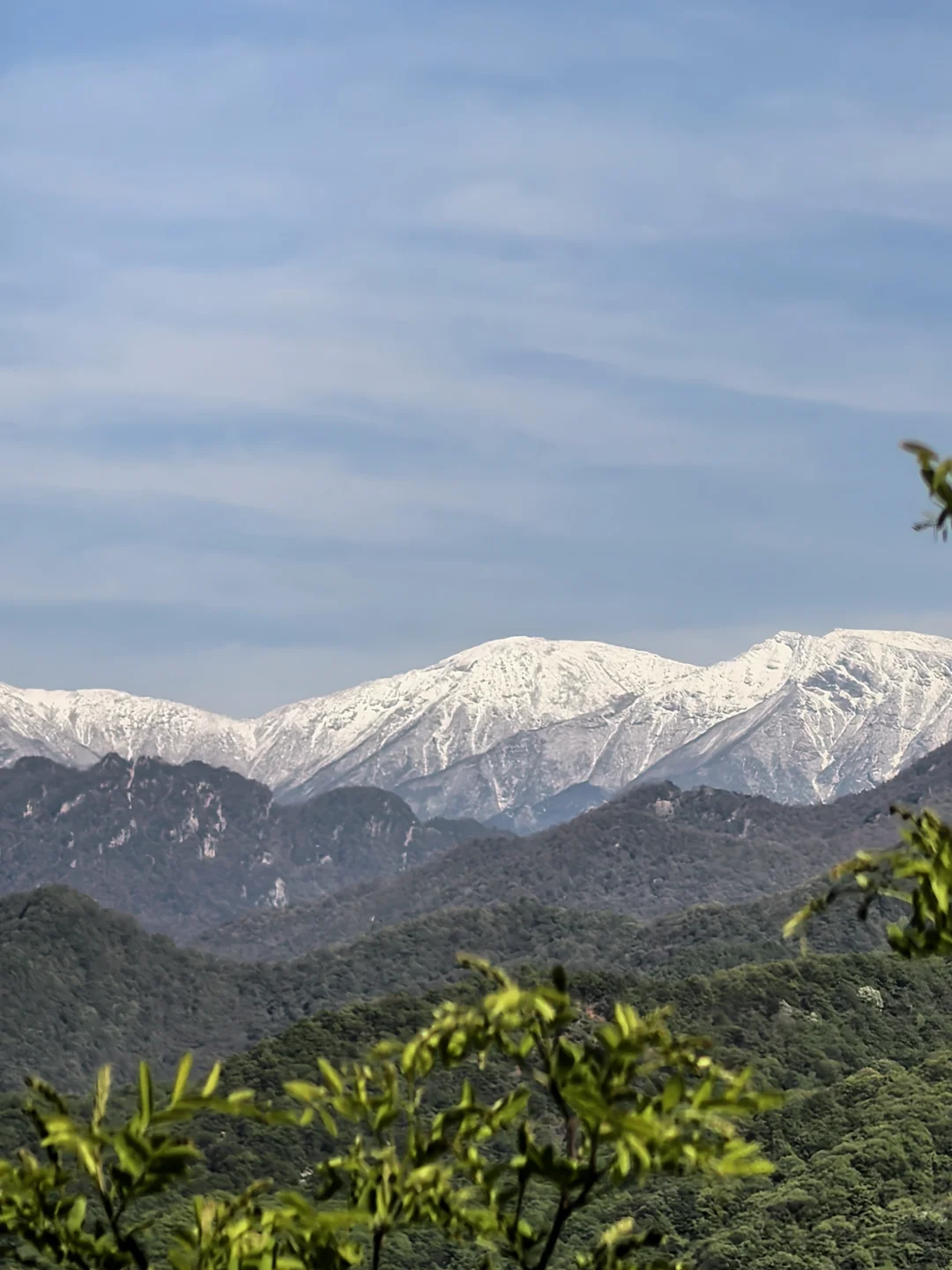 没去新疆也没去梅里！陕西人的限定雪山🏔️