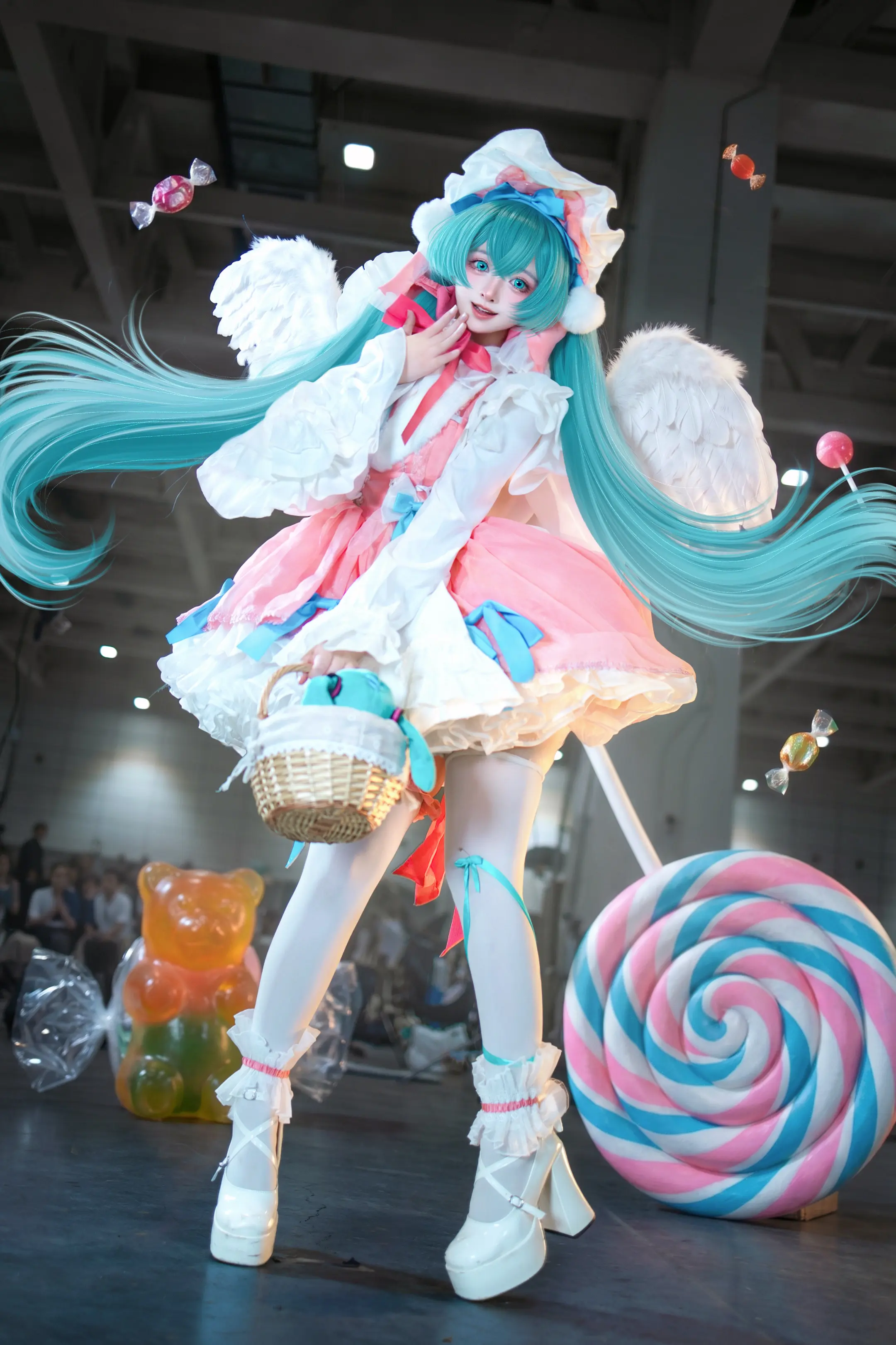 这个小miku也太甜了吧！📷：  赛博头发：阿咩儿子
