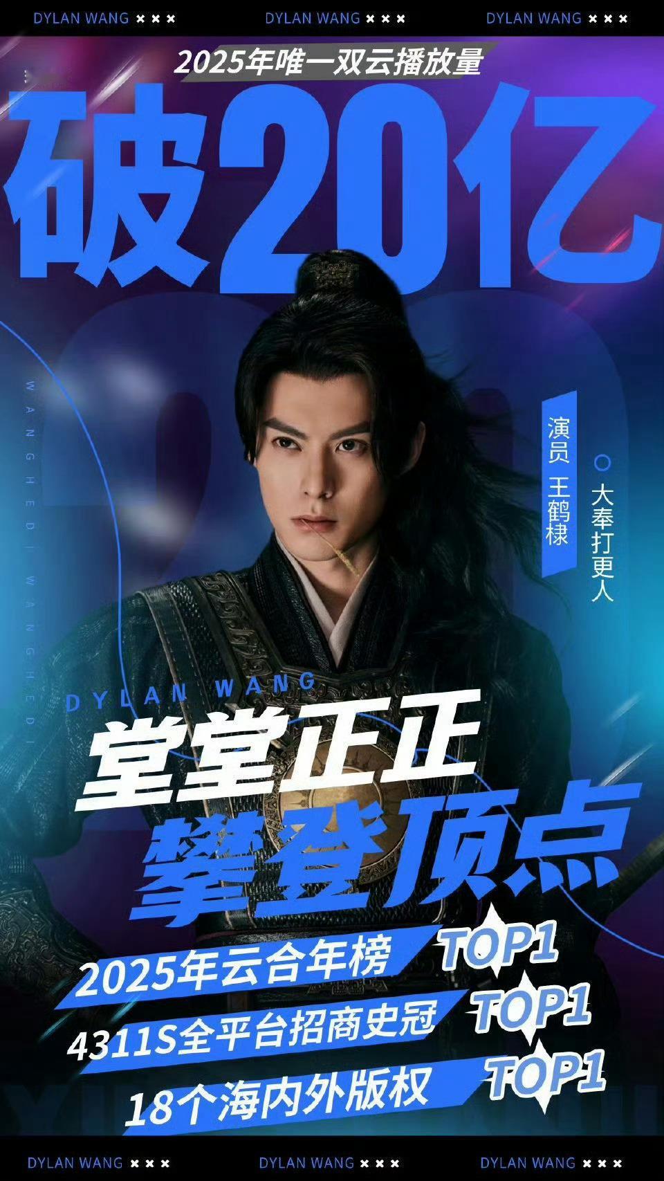 大奉打更人站内打分人数超430w人大奉打更人王鹤棣许七安太🐮啦！！！ ​​​