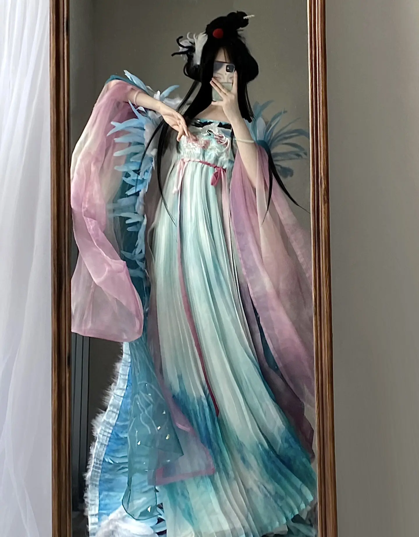 “梦里有时身化鹤…”