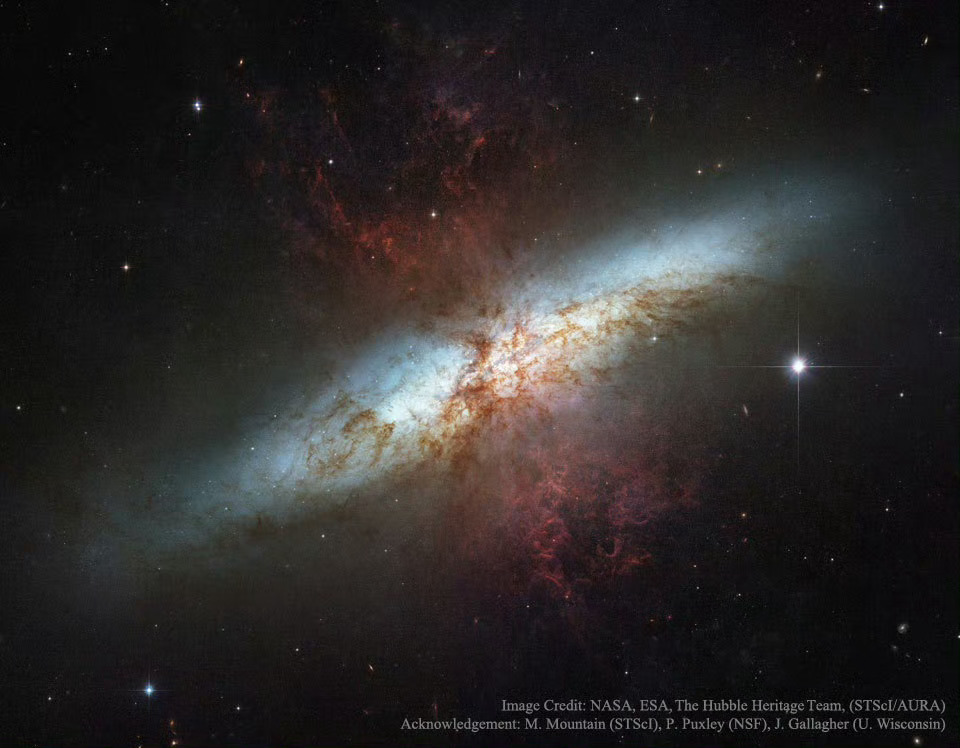 #每天一天文图# M82 ​​​
