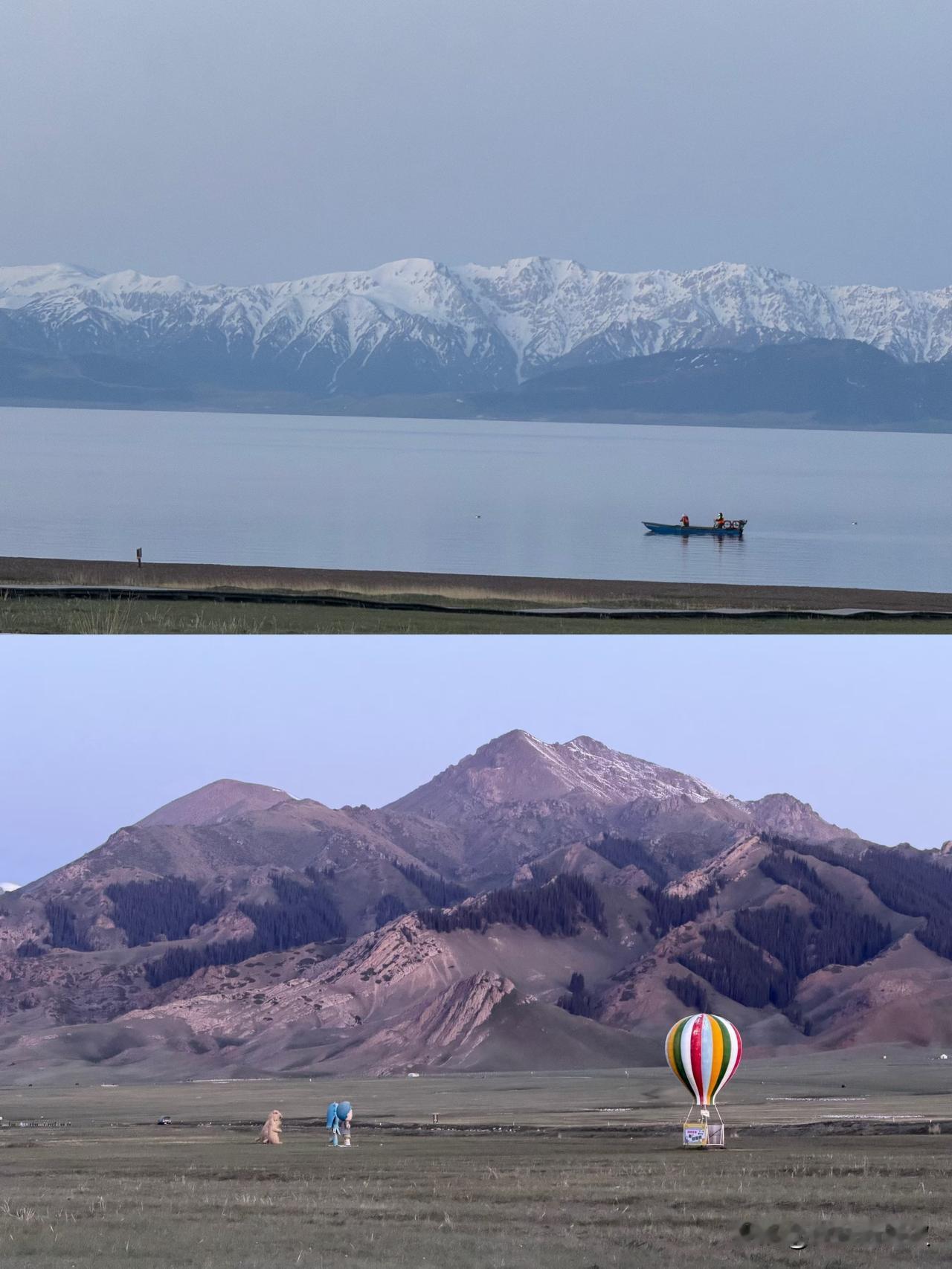 赛湖露营⛺️篇
人生愿望清单又完成了一项✅
日落、日出、星河都看到了✅
一半雪，